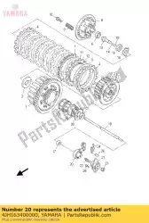 Qui puoi ordinare spingere la leva da Yamaha , con numero parte 4JH163400000: