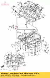 Qui puoi ordinare gruppo carter da Yamaha , con numero parte BX41510009: