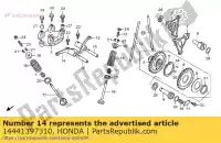 14441397310, Honda, Braccio, ex. valvola a bilanciere honda xr  l xr125l 125 , Nuovo