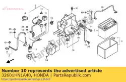 Qui puoi ordinare nessuna descrizione disponibile al momento da Honda , con numero parte 32601HN1A40: