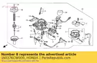 16037KCW000, Honda, jeu de plaques, soupape honda nes  arobase nes150 150 , Nouveau