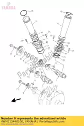 Qui puoi ordinare ingranaggio 2 da Yamaha , con numero parte 4WM115440100: