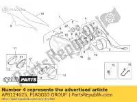 AP8124625, Piaggio Group, Câblage des phares avec faisceau aprilia  pegaso 650 1997 1998 1999 2000 2001 2002 2003 2004, Nouveau