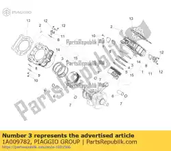 Here you can order the compression ring from Piaggio Group, with part number 1A009782: