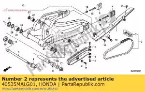 honda 40535MALG01 zestaw przegubów, ?a?cuch nap?dowy (daido) - Dół