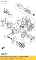 2124915F00, Suzuki, spacer,movable suzuki  an lt a 400 450 500 700 750 2000 2001 2002 2003 2004 2005 2006 2007 2008 2009 2010 2011 2012 2014 2015 2016 2017 2018 2019, New