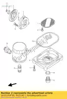 1633109F50, Suzuki, ingranaggio, pompa dell'olio d suzuki lt a 500 2000 2001 2002 2003 2004 2005 2006 2007, Nuovo