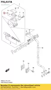 Suzuki 5974836E00 separador - Lado inferior