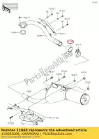 110601068, Kawasaki, gasket,manifold exhau kawasaki klx  r e gpz uni trak a zx turbo ninja es f d zx750 g gpz1100 gpz750 zephyr 1100 klx250 estrella klx250r klx300r tracker klx250s 250 300 750 125 , New