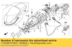 Tutaj możesz zamówić siedzisko podwójne od Honda , z numerem części 77200KTFD40: