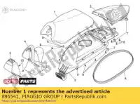 896541, Piaggio Group, Sella per conducente aprilia  sr 50 2010 2011 2012 2013 2014, Nuovo