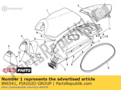 Aprilia 896541, Siod?o kierowcy, OEM: Aprilia 896541