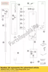 Ici, vous pouvez commander le cartouche cpl. Adv abs 07 auprès de KTM , avec le numéro de pièce 48600140S: