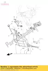 Here you can order the oil tank assy from Yamaha, with part number 5YKF175000WN: