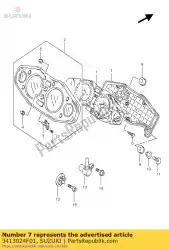 Aquí puede pedir conjunto de caja de Suzuki , con el número de pieza 3413024F01: