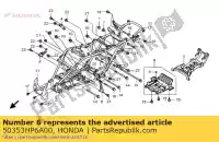 50353HP6A00, Honda, placa l, eng hange honda trx700xx 700 , Nuevo