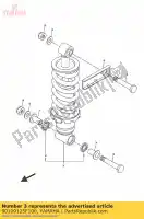 90109125F100, Yamaha, boulon (3vd) yamaha  ajs tdm wr xj xvs  125 600 650 850 1991 1992 1993 1994 1995 1996 1997 1998 1999 2000 2001 2002 2004 2005 2006 2009 2010 2011 2014 2015 2016 2017 2018, Nouveau