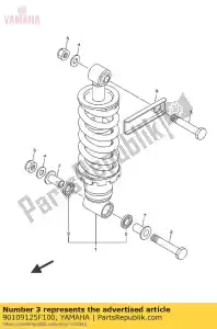 yamaha 90109125F100 ?ruba (3vd) - Dół