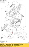 1382112K00, Suzuki, agrafe suzuki an400 gsxr150rfx gsxr150rf gsxs125mlx gsxs125ml an400a gsxr125xa gsxs125xa gsxr125a 400 150 125 , Nouveau