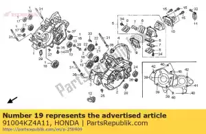 honda 91004KZ4A11 roulement, bille radiale, 20x42x11 (koyo) - La partie au fond