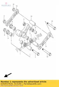 suzuki 6260037820 juego de palanca, trasero - Lado inferior