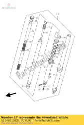 Here you can order the gasket from Suzuki, with part number 5114801DD0: