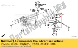 Here you can order the oil seal, 25x42x7 (arai) from Honda, with part number 91205950003: