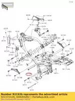 921531428, Kawasaki, perno, bridado, 10x170 er650a6s kawasaki  er-6f er-6n kle 650 900 2006 2007 2008 2009 2010 2011 2018 2019 2020 2021, Nuevo