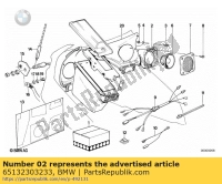 65132303233, BMW, Adapter links, Nieuw