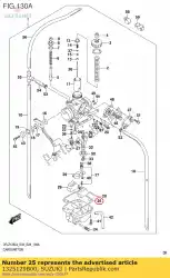 pakking, vlotter ch van Suzuki, met onderdeel nummer 1325129B00, bestel je hier online: