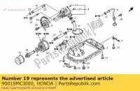 90019MCJ000, Honda, bout, oliekoeler honda st pan european a  cbr fireblade rr nsa dn01 cbr900rr st1300 st1300a nsa700a 1300 900 700 , Nieuw