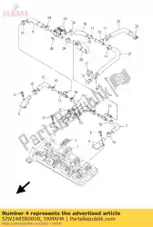 Aqui você pode pedir o tampa, caixa em Yamaha , com o número da peça 5JW148580000: