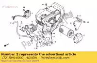 17215ML4000, Honda, custodia, filtro dell'aria honda cb  s cb450s 450 , Nuovo