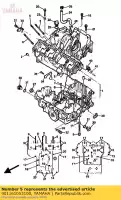 901161053100, Yamaha, bout, tapeind (3gm) yamaha fzr gts xv yzf gtsa virago yzfr thunderace thunderrace 1000 535, Nieuw