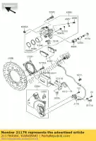 211760084, Kawasaki, sensor,speed,rr kawasaki z  m r c zx10r ninja d e b l zr750 z1000 abs z750 z750r 750 1000 , New