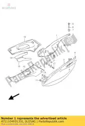 Aquí puede pedir cubierta, marco, r de Suzuki , con el número de pieza 4711104F0133J: