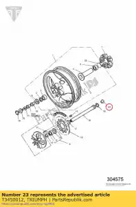 triumph T3450012 pet - Onderkant