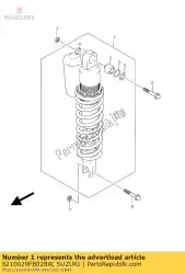 Qui puoi ordinare assorbitore assy, ?? R da Suzuki , con numero parte 6210029FB028W: