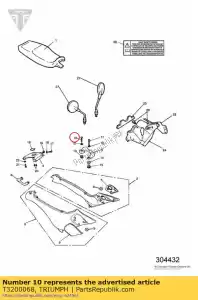 triumph T3200068 bout - Onderkant