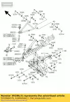 391860079, Kawasaki, jointure, rh ksf450b8f kawasaki kfx 450 2008 2009 2010 2011 2012 2013 2014, Nouveau