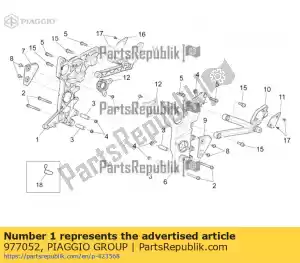 Piaggio Group 977052 p?yta prawostronna - Dół