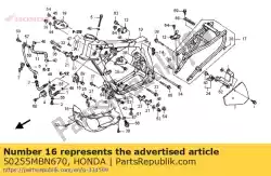 Tutaj możesz zamówić brak opisu w tej chwili od Honda , z numerem części 50255MBN670: