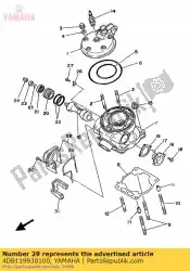 Here you can order the gasket from Yamaha, with part number 4DB119930100: