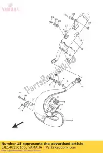 yamaha 3JE146150100 giunto, scarico 1 - Il fondo