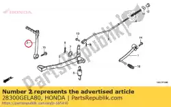 geen beschrijving beschikbaar op dit moment van Honda, met onderdeel nummer 28300GELA80, bestel je hier online: