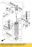 3AK222520000, Yamaha, noot yamaha fz fzr tz 125 250 750 1988 1989 1990 2000 2001 2002, Nieuw