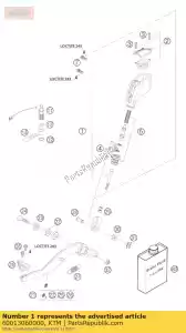 ktm 60013060000 cilindro de freio principal cpl. 03 - Lado inferior