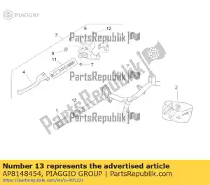 Piaggio Group AP8148454 dashboard lockup - Bottom side