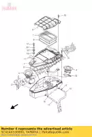 5C4144530000, Yamaha, junta, filtro de ar 1 yamaha xv 1900 2006 2007 2008 2009 2011 2012 2013, Novo