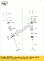 921801030, Kawasaki, calço, t = 2,90 zx600-d1 kawasaki  d er-6f er-6n kle klx klz ninja vulcan w z zx zxr zz r zzr 125 250 300 400 600 650 750 800 900 1000 1990 1991 1992 1993 1994 1995 1996 1997 1998 1999 2000 2001 2002 2003 2004 2005 2006 2007 2008 2009 2010 2011 2012 2013 2014 2015 2016 2017 2018 , Novo